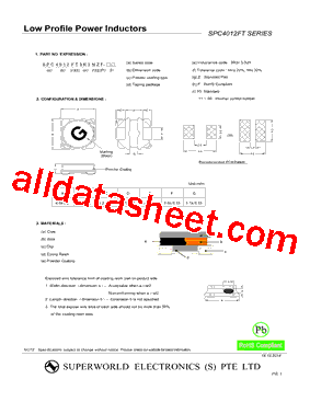 SPC4012FT100F型号图片