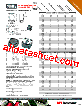 SPD125R-103M/R500型号图片