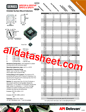 SPD73R-124M型号图片