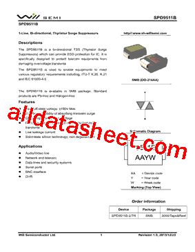 SPD9511B型号图片