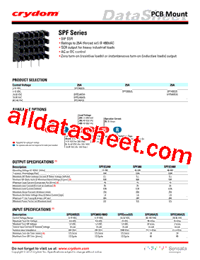 SPF4380D25R型号图片