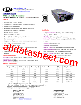 SPI250U4BM8型号图片