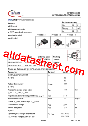 SPI80N06S2-08型号图片