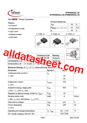 SPI80N06S2L-05型号图片