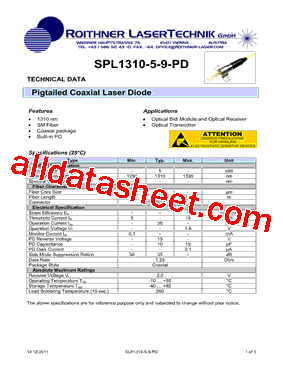 SPL1310-5-9-PD型号图片