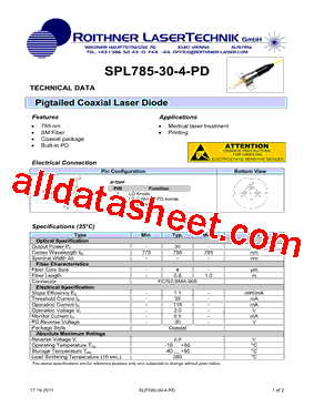 SPL785-30-4-PD型号图片