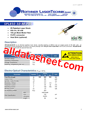 SPL850-50-M-PD型号图片