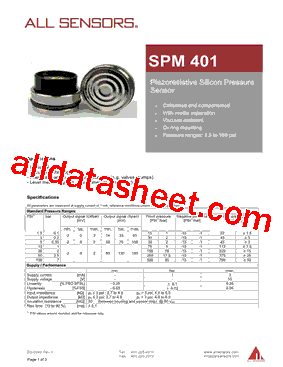 SPM401G-99990P0919191999型号图片