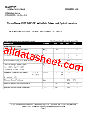 SPM6G060-120D型号图片