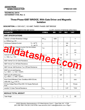 SPM6G120-120D型号图片