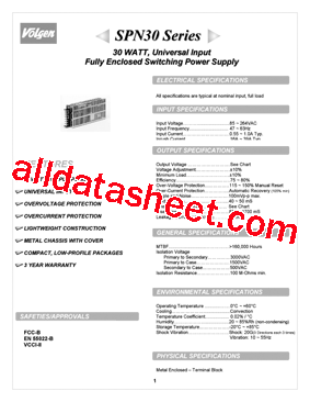 SPN30-48S型号图片