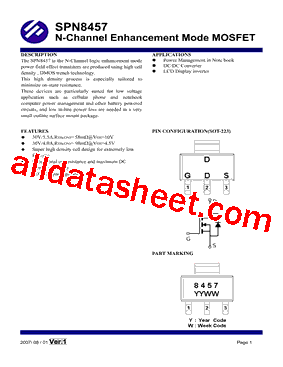 SPN8457S223RG型号图片