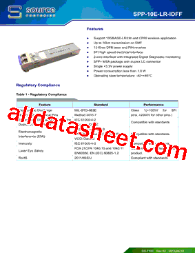 SPP-10E-LR-IDFF型号图片