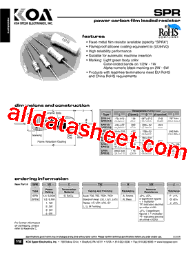 SPRX2CT52R103F型号图片