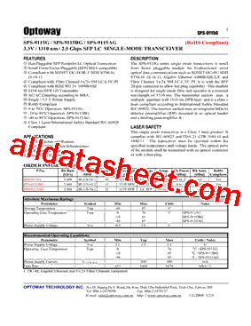 SPS-9115AG型号图片