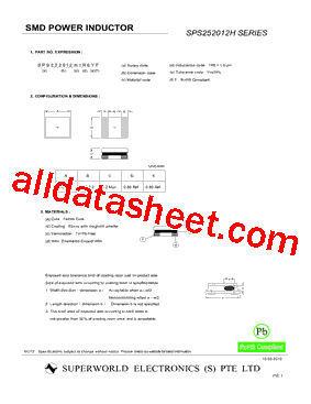 SPS252012H4R7MF型号图片