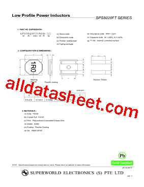SPS5020FT220M型号图片