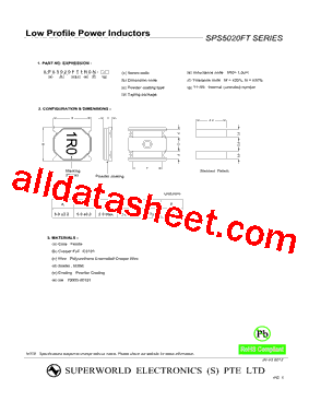 SPS5020FT330M型号图片