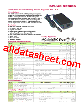 SPU45105型号图片