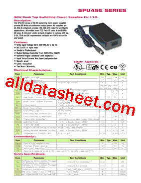 SPU45E-100型号图片