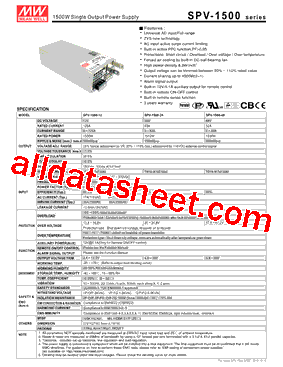 SPV-1500-12型号图片