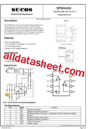 SPW8103S型号图片