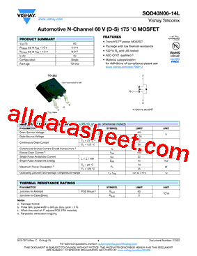 SQD40N06-14L_15型号图片