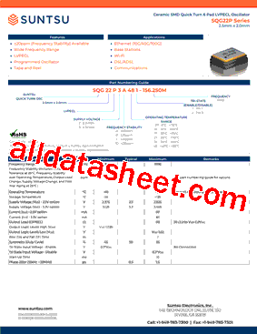 SQG22P2A071型号图片