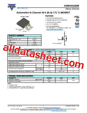 SQM40022EM型号图片
