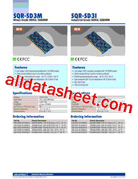 SQR-SD3M-4G1K8SNLB型号图片