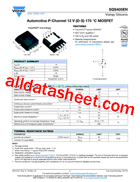 SQS405EN型号图片