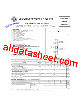 SR100PT型号图片