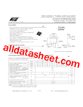 SR1020D1型号图片