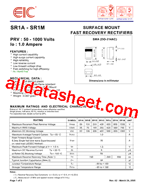 SR1A型号图片