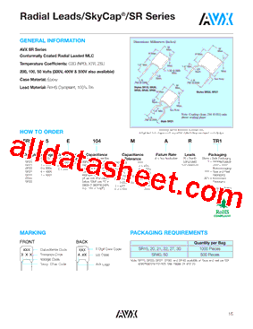 SR202C104FARAP1型号图片