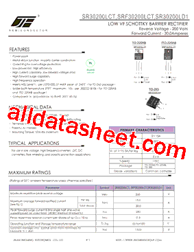 SR30200LCT型号图片