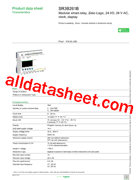 SR3B261B型号图片