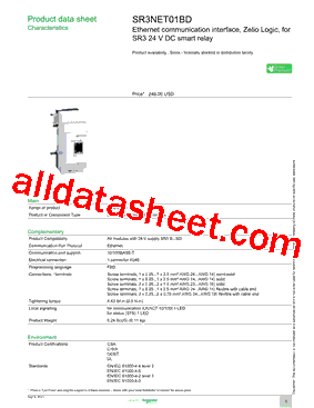 SR3NET01BD型号图片
