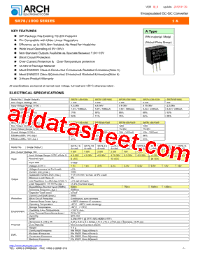 SR78-5S-1000型号图片