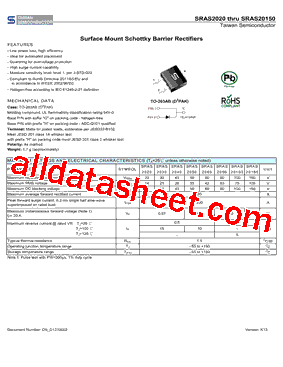 SRAS2060HRN型号图片