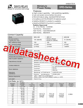 SRD-S-103DB2-F型号图片