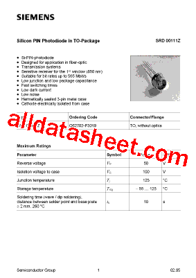 SRD00111Z型号图片