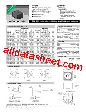 SRF1280-1R5Y型号图片