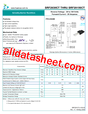 SRF2030CT_V01型号图片