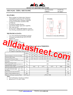 SRF30200C型号图片
