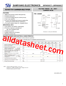 SRF40200CT型号图片
