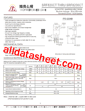 SRF830CT型号图片