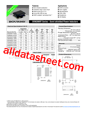 SRN2009T-4R7M型号图片