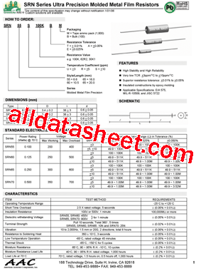 SRN55R100KEM型号图片
