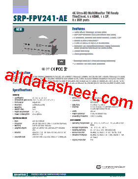 SRP-FPV241-AE型号图片